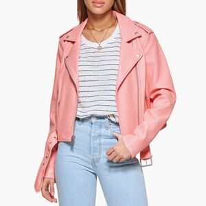Levi's Pink Biker Jacket
